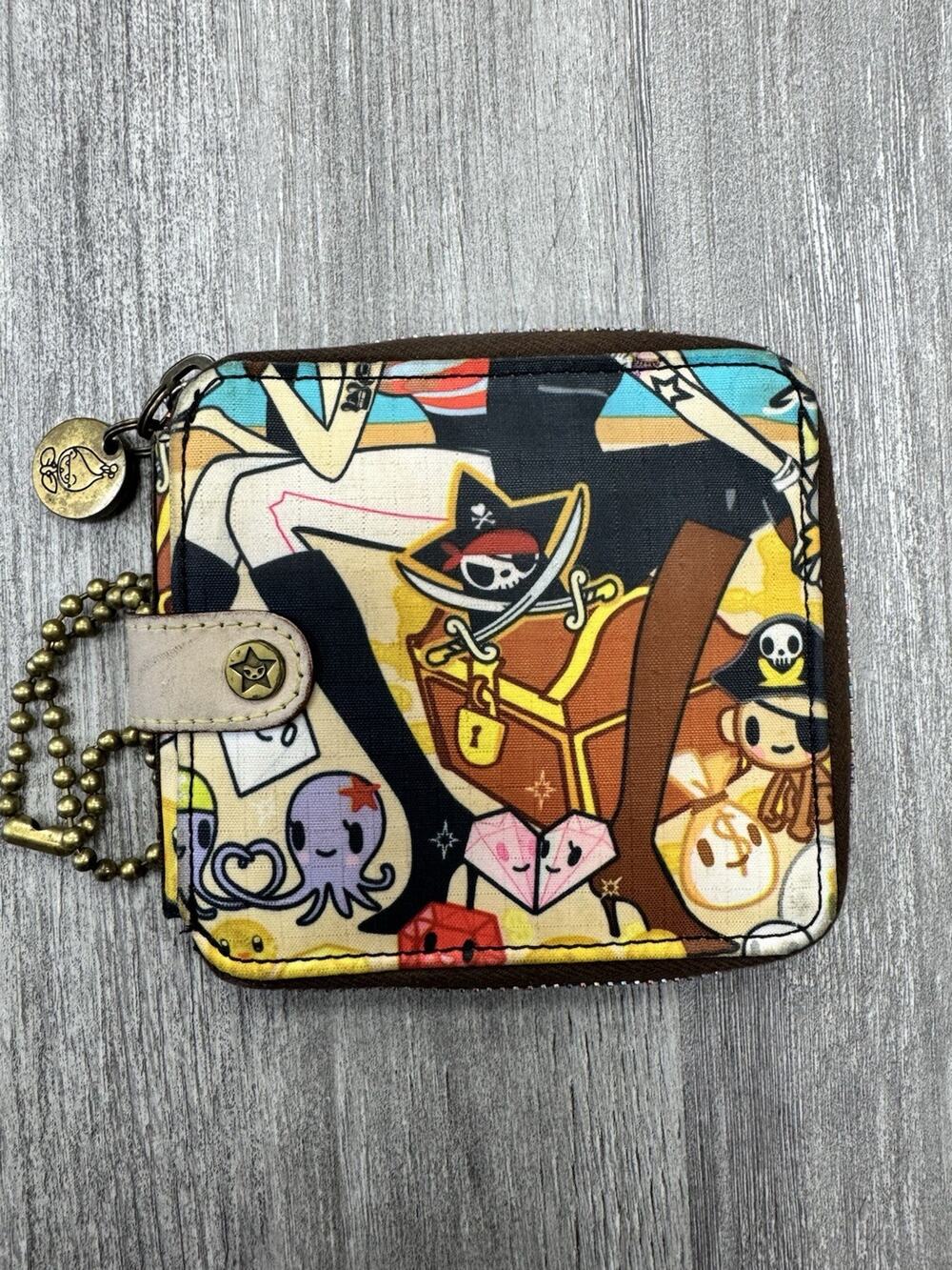 Tokidoki Lesportsac Pirate Square Wallet